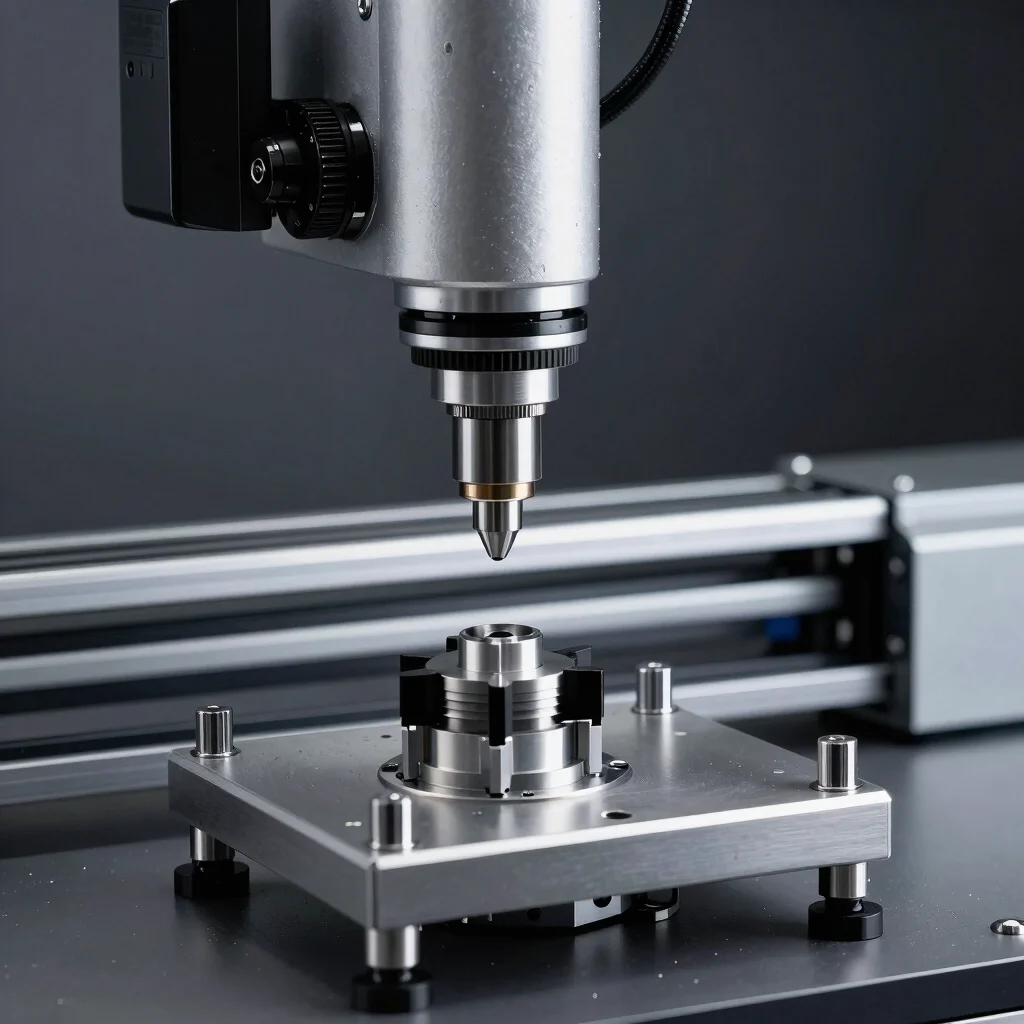 Custom assembly alignment tooling and holding fixtures mounted on an automated production line